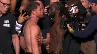 ¡Sin problemas en la báscula! Canelo Álvarez y Crawford viven el último careo previo al combate
