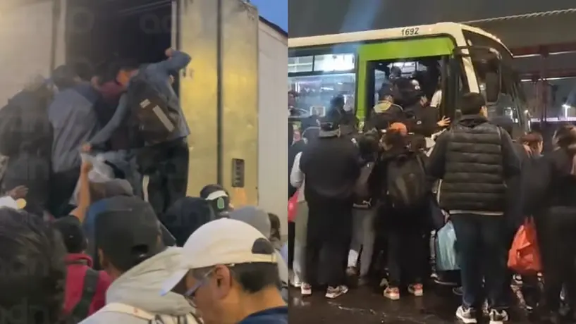 Caos en el Metro CDMX por lluvias: Línea A colapsa, usuarios varados y estaciones repletas