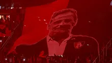 Atlas recibe a Diego Cocca con enorme tifo en el Estadio Jalisco: 'Soy rojinegro'