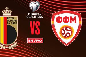 Bélgica vs Macedonia del Norte EN VIVO Eliminatorias Mundialistas UEFA