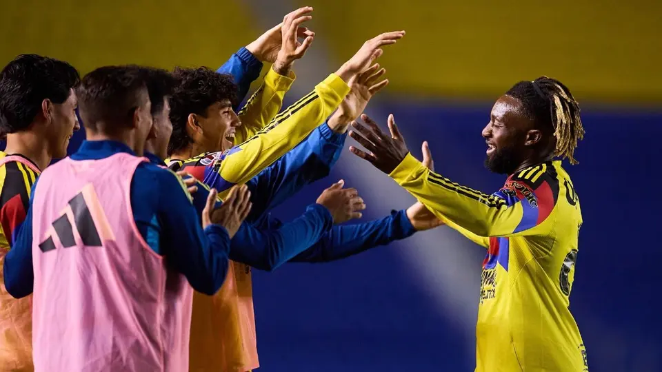 Así fue el festejo de Allan Saint-Maximin que no se vio en televisión