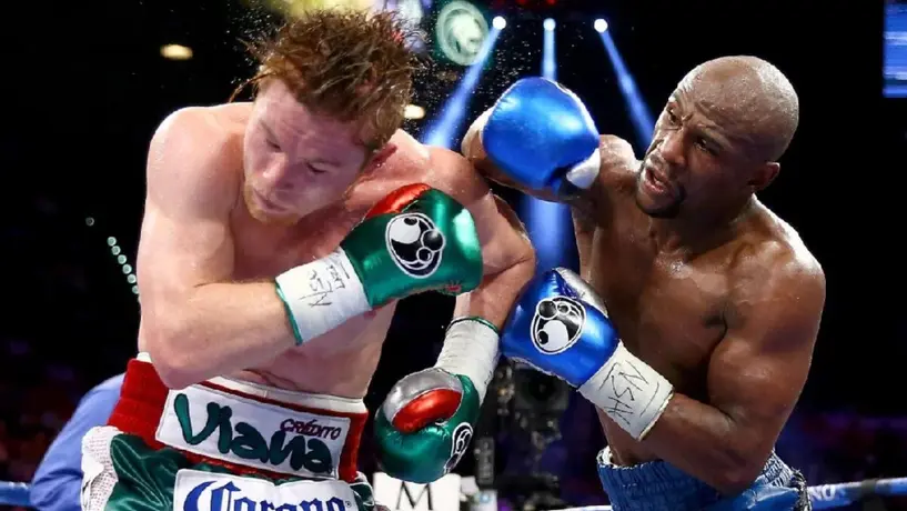 Floyd Mayweather Jr. ganó millones tras apostar contra Canelo