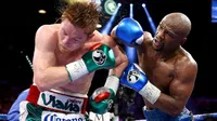 Floyd Mayweather Jr. ganó millones tras apostar contra Canelo