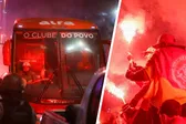Beira-Rio en llamas: la hinchada de Inter arma un recibimiento de otro planeta contra Flamengo