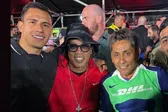 Jorge Campos y Ronaldinho sorprenden en evento de Nike junto a figuras de la Liga MX