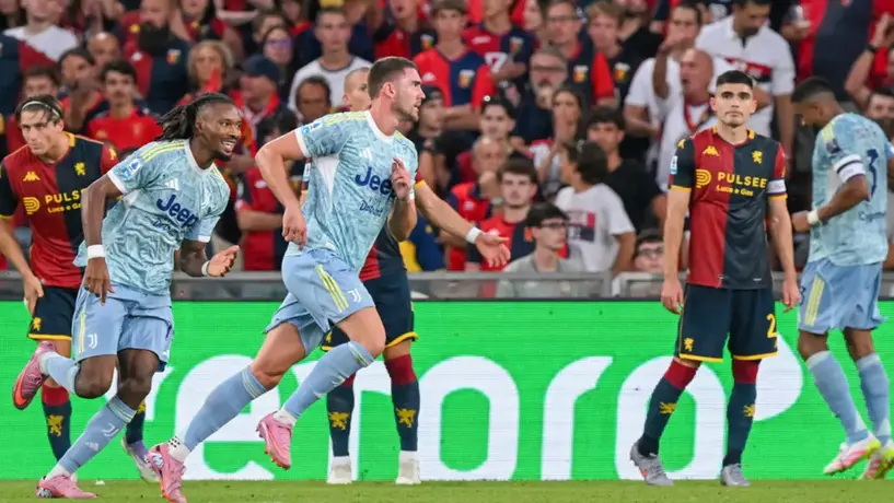 Juventus vence por la mínima a Genoa de Johan Vásquez
