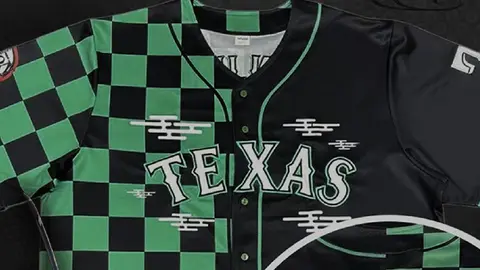 Los Texas Rangers anuncian una noche temática con camiseta exclusiva de Tanjiro