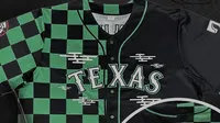 Los Texas Rangers anuncian una noche temática con camiseta exclusiva de Tanjiro