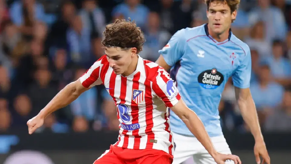 Atlético de Madrid empata en Balaídos ante el Celta  y sale de puestos de Champions