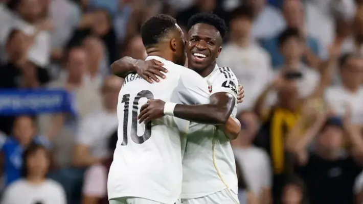 Xabi Alonso habló sobre Vinicius Jr. tras la victoria frente al Villarreal: "Ha tenido una actuación decisiva"