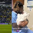 ¡Es mexicano! Saint-Maximin presume nacimiento de su hijo