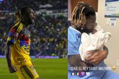 ¡Es mexicano! Saint-Maximin presume nacimiento de su hijo