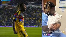 ¡Es mexicano! Saint-Maximin presume nacimiento de su hijo