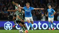 Kevin De Bruyne comanda el triunfo de Napoli sobre Sporting Lisboa en Champions League