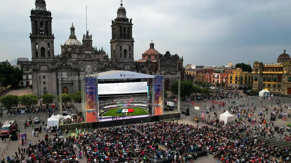 Mundial 2026 en el Zócalo: CDMX transmitirá partidos en pantallas gigantes