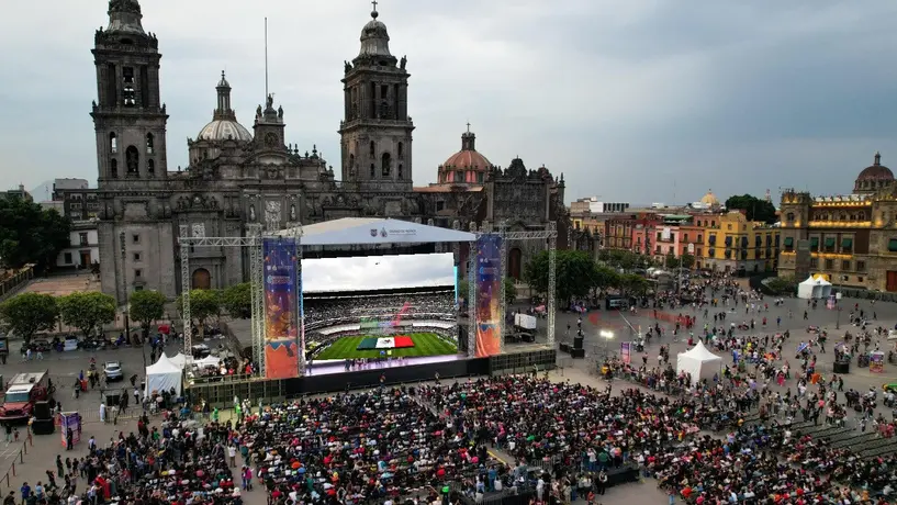 Mundial 2026 en el Zócalo: CDMX transmitirá partidos en pantallas gigantes