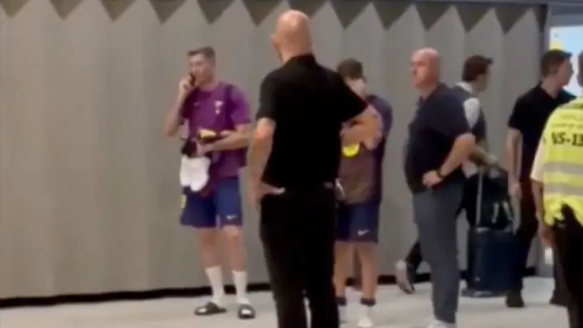 Jugadores del FC Barcelona abandonaron el Johan Cruyff sin cambiarse ni bañarse