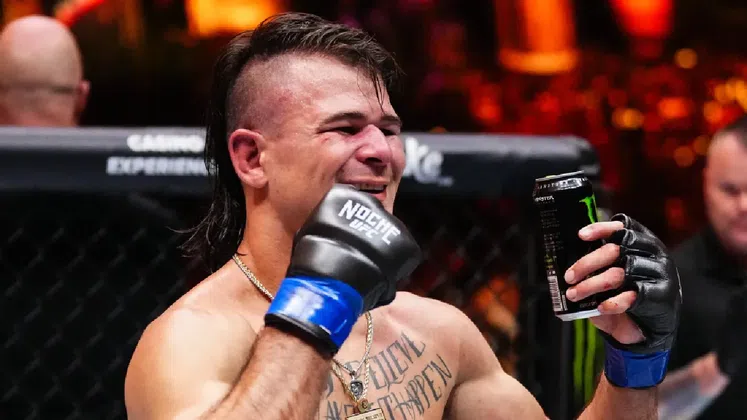 Diego Lopes y su mensaje previo a Noche UFC: 'seguiré representando a México'