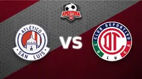 Liga MX: ¿Cuándo y dónde ver Atlético San Luis vs Toluca del Apertura 2025?