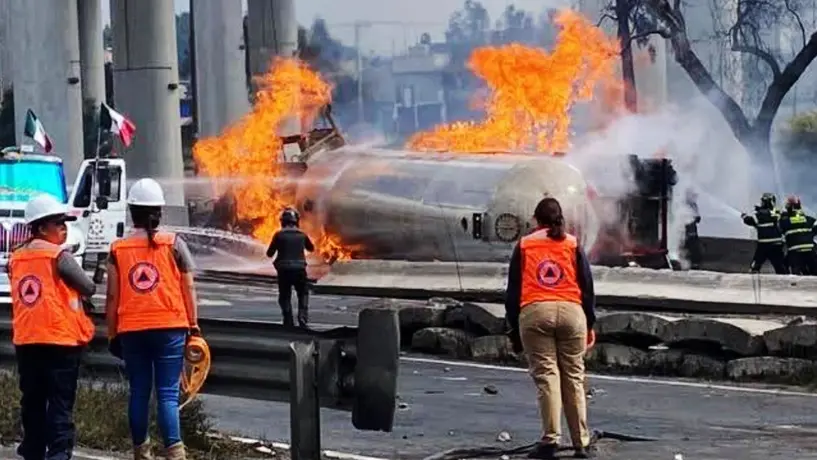 Explosión en Iztapalapa: pipa no tenía fallas mecánicas, revelan autoridades