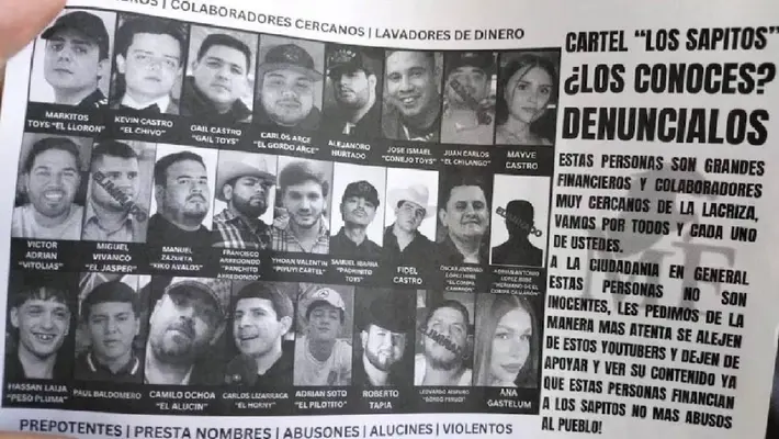 Camilo Ochoa ‘El Alucín’ y otros influencers asesinados por supuestos nexos con Los Chapitos