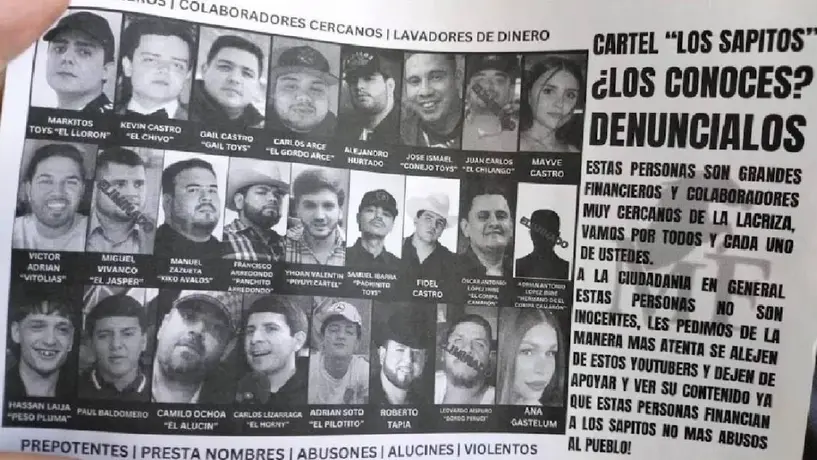 Camilo Ochoa ‘El Alucín’ y otros influencers asesinados por supuestos nexos con Los Chapitos
