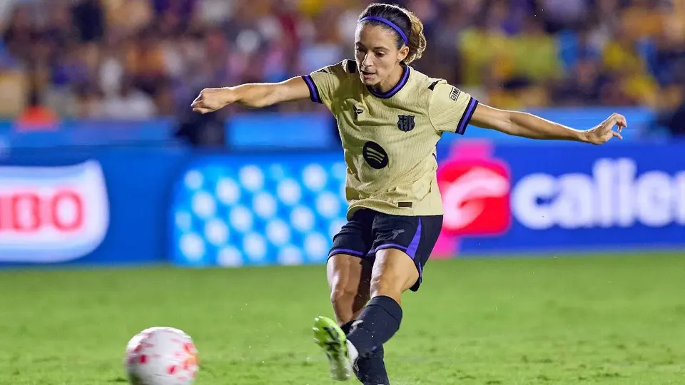 Aitana Bonmatí elogia a las estrellas de la Liga MX Femenil: “Son auténticas figuras”