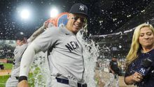 Aaron Judge iguala a Yogi Berra tras conectar su cuadrangular 358 en su carrera