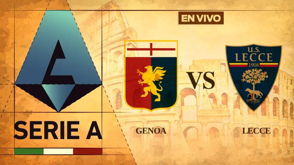 Genoa vs Lecce EN VIVO Serie A Jornada 1