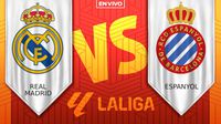 LaLiga: ¿Cuándo y dónde ver el Real Madrid vs Espanyol?