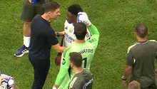 ¡Explotó! Vinicius se molestó tras salir de cambio en la victoria del Real Madrid