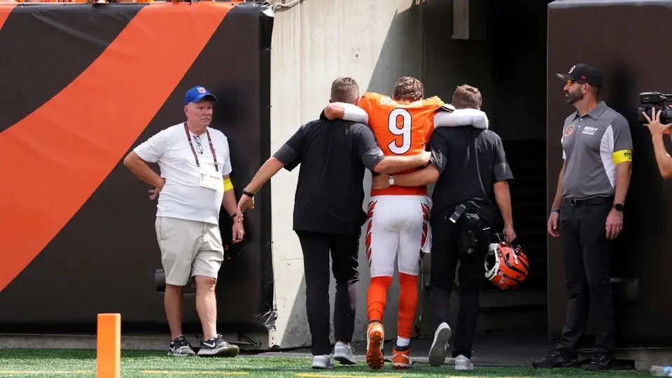 ¡Confirmado! Joe Burrow será operado y estará tres meses fuera