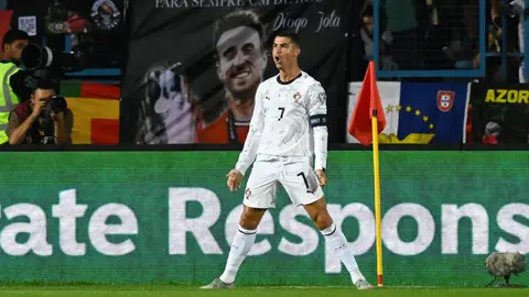 ¡El más grande! Niño llora al conocer a Cristiano Ronaldo previo al Armenia vs Portugal