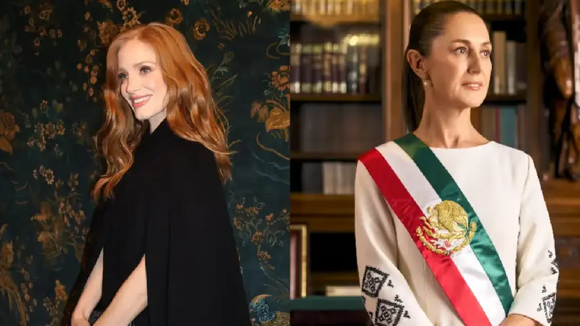 Jessica Chastain elogia a Sheinbaum: “Me inspira y la admiro desde antes de su candidatura”