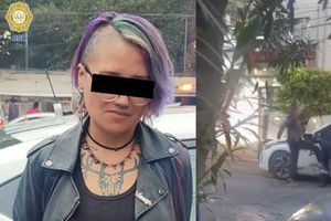 VIDEO: Mujer patea a policía en la CDMX: “¡Quítate, qué wey!”