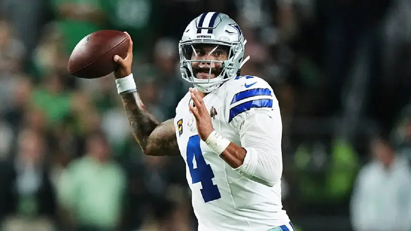 Se revela video de Dak Prescott escupiendo antes del incidente con Jalen Carter