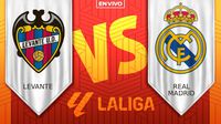 Levante vs Real Madrid EN VIVO LaLiga Jornada 6