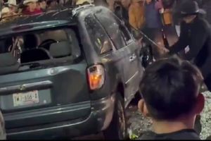 Caos en Totimehuacán: policías intervienen tras cancelación del concierto de Fidel Rueda