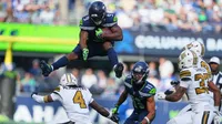 El novato Tory Horton aporta par de anotaciones en paliza 44-13 de Seahawks sobre Saints