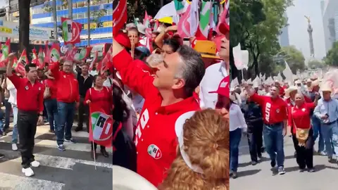 ¡Ahora resulta! Marchan para defender a ‘Alito’ y bloquearon Reforma