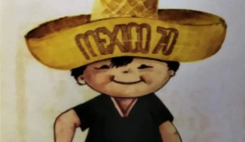 A 51 DÍAS 'Juanito', México 1970 rompió esquemas con la mascota de la justa, un niño regordete con sombrero, la primera mascota humana en un Mundial.