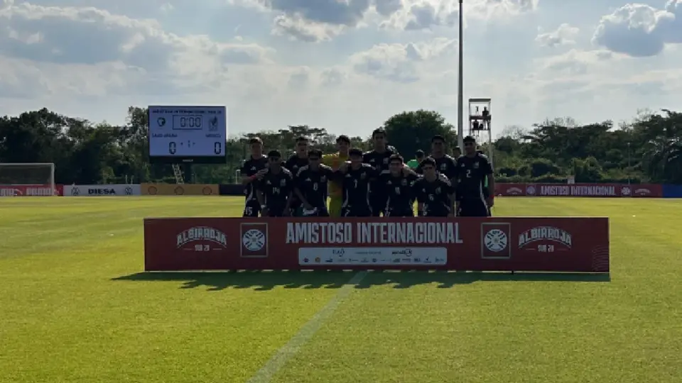 México vence a Arabia Saudita en su última prueba de cara al Mundial Sub-20