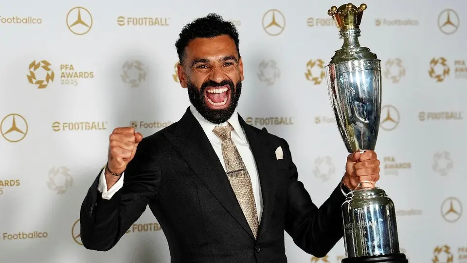 Mohamed Salah gana su tercer premio PFA; Mariona Caldentey brilla en la rama femenina