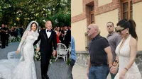 Jeff Bezos y Lauren Sánchez visitan la Casa Azul de Frida Kahlo en Coyoacán