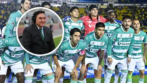 Jorge Pietrasanta acerca del mal momento de Santos: "Esto no es Club de Cuervos"