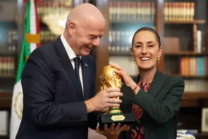 Infantino ratifica a México como sede del Mundial 2026 y expresa su confianza a Sheinbaum