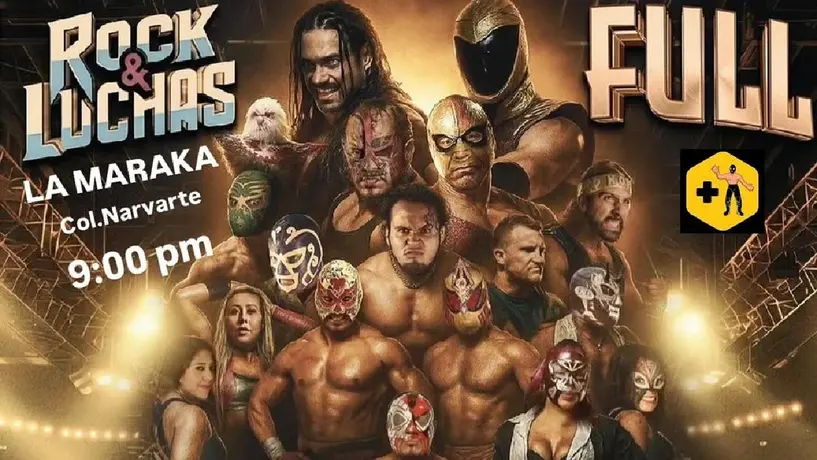 Rock y luchas: El evento que combina lo mejor de ambos mundos; Tinieblas Jr. y Cibernético estelarizan