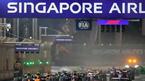 Gran Premio de Singapur 2025: Fórmula 1 declara peligro de calor para el fin de semana