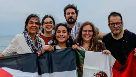Israel autoriza la repatriación de seis mexicanos detenidos en la flotilla humanitaria Global Sumud