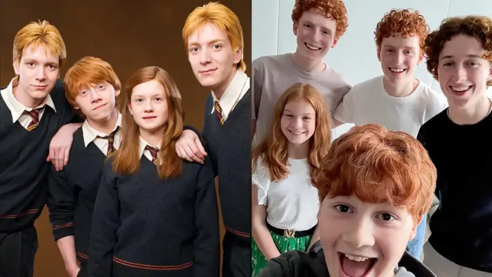 HBO Max muestra a los hermanos Weasley en la nueva serie de Harry Potter: ¿quiénes son?